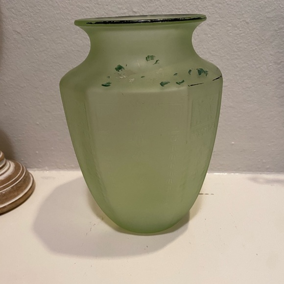 Antique Uranium Depression Glass - Picture 3 of 9